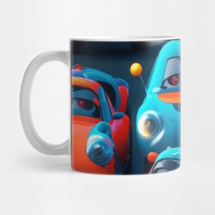 cars pattern Mug